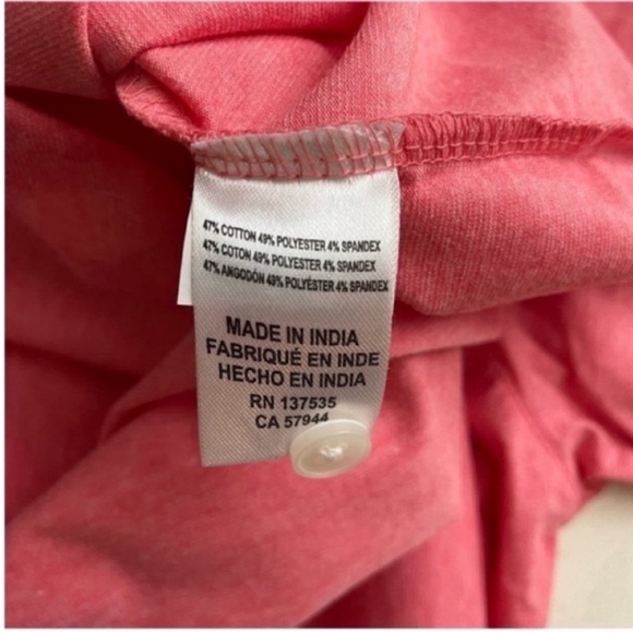 Mizzen+Main Wilson Golf Polo Shirt Red Heather Men’s Size Medium New Trim Fit - Picture 9 of 10